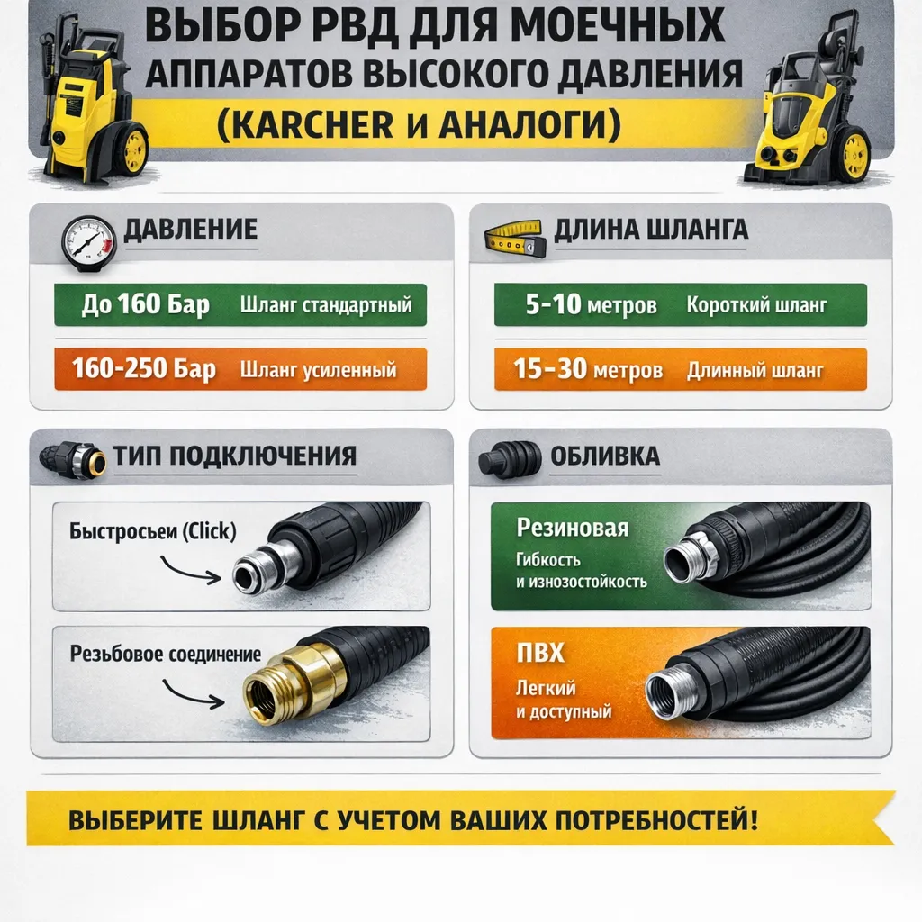 РВД для моек высокого давления Karcher