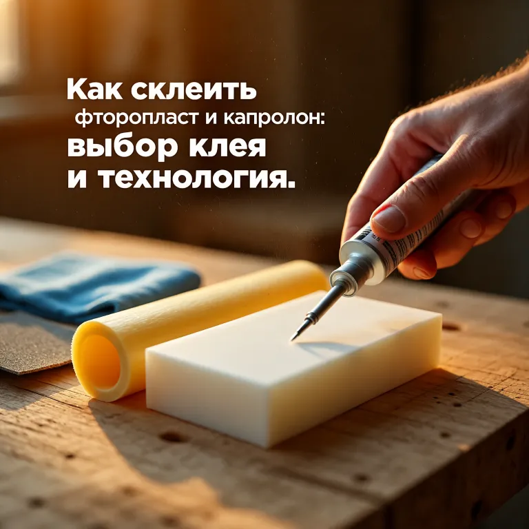 Как склеить фторопласт и капролон