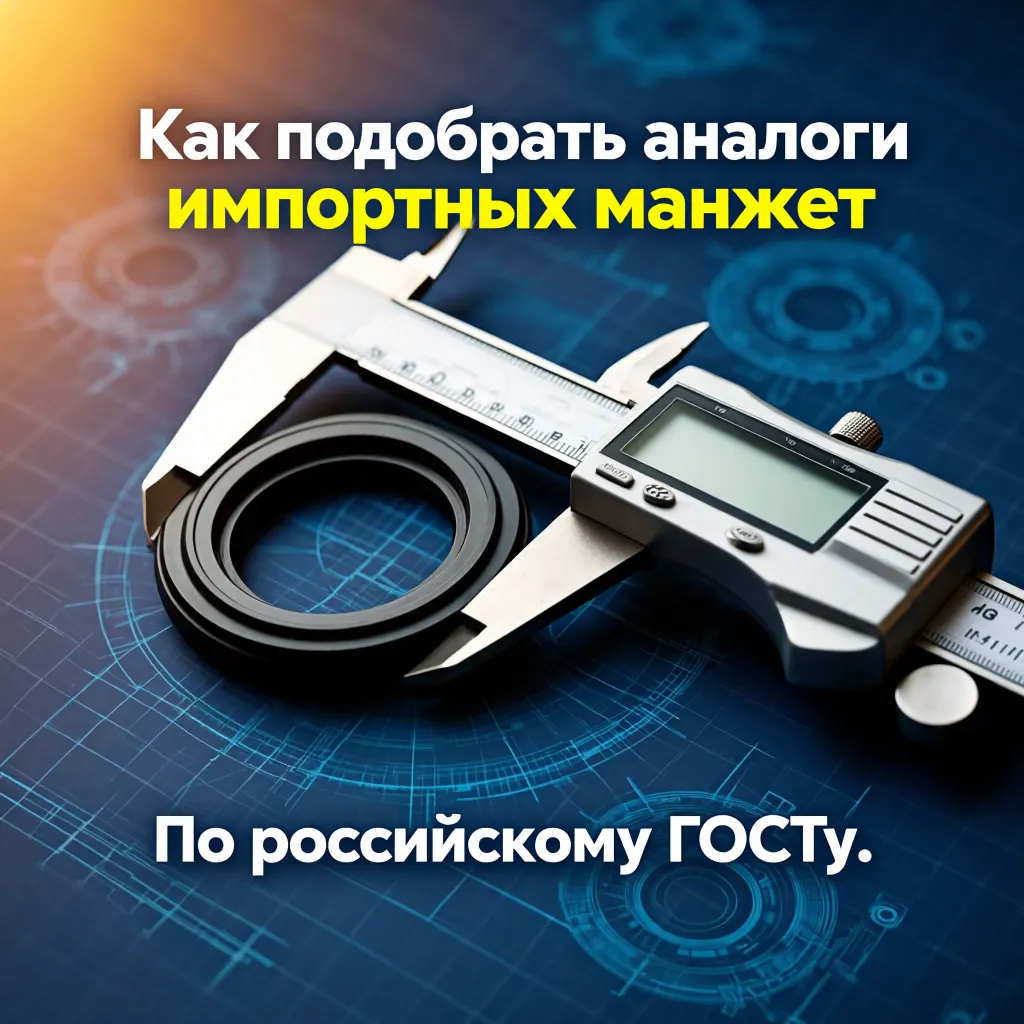 Как подобрать аналоги импортных манжет по российскому ГОСТу.