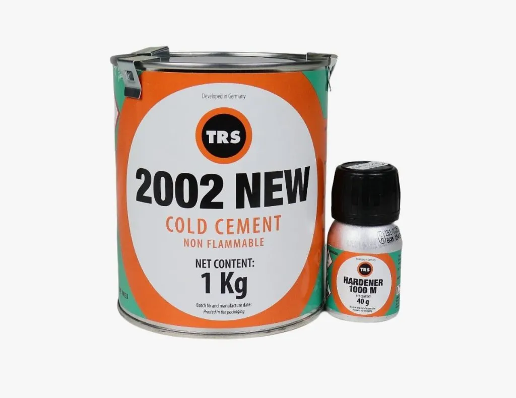 Клей двухкомпонентный для хол. вулканизации TRS 2002 new (основной компонент — 1 кг., отвердитель 40г.)