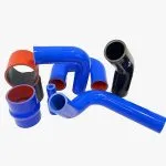 Патрубок силиконовый угловой Ф 38 мм L 150х150 мм, 90 град. УРТ